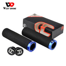 WEST BIKING Mountain Bike Bicycle Handlebar Grips Cycling Bike Handlebar Grips Road Flangeless Handle Bar Longneck For MTB Bike 2024 - buy cheap