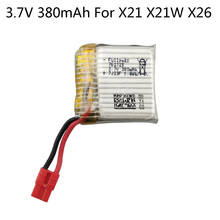 3,7 V 380mAh батарея 762725 для SYMA X21 X21W X26 Квадрокоптер запасные части дистанционное управление вертолетные аксессуары 3,7 V lipo батарея 2024 - купить недорого