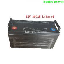 Waterproof 12.8v 12V 300AH Lifepo4 battery BMS for inverter Photovoltaic solar energy Base station PV RV EV +20A Charger 2024 - buy cheap