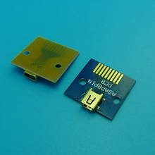 Mini placa de teste fêmea 8p, 5 peças mini8p plugue cauda pcb suporte de teste fêmea soquete de placa amplificador de dados 2024 - compre barato