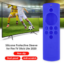 Светящийся силиконовый защитный чехол для пульта дистанционного управления чехол для Amazon Alexa Fire TV Stick Lite защитный чехол 2024 - купить недорого