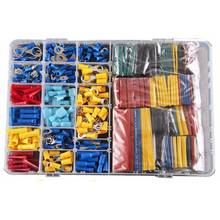 558pcs Heat Shrink Tube Sleeving Kit Set Car Wire Electrical Terminals Crimp Connectors with Plastic Box 2024 - buy cheap
