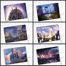 Tapete de mesa lavável 220x180x2mm da paisagem da cidade do rato do jogador do jogo do portátil xgz promocional mousepad 2024 - compre barato