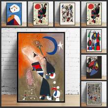 Joan Miro Modern Surrealism Art Poster and Print Abstract Retro Art Canvas Paintings Wall Art Picture for Home Decoration 2024 - buy cheap