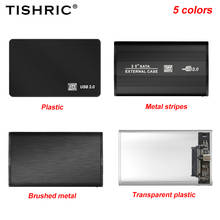 TISHRIC 2.5 Inch Hdd Case For Hard Drive Box Usb 2.0/3.0 To Sata 8 TB External Hard Drive Case Hdd Enclosure Hard Disk Case 2024 - buy cheap