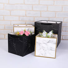 2019 New Creative Marble Paper Gift Bags Packaging Boxes Gift Bags Durable Shopping Wedding Party Multi Purpose Bags Party Bags 2024 - buy cheap