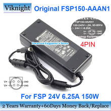 Original FSP150-AAAN1 24v 6.25a 150w ac adaptador carregador para fsp para 1plus wq300photo ii monitor portátil adaptador carregador 4 pinos 2024 - compre barato