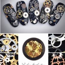 2 Box Mini Mixed Steampunk Cogs Gear Clock Charm UV Frame Resin Jewelry Fillings 2024 - buy cheap