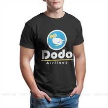 Camiseta de algodón puro para hombre, prenda de vestir, con estampado de Animal Crossing New Horizons, estilo Anime, con logotipo de Dodo de las aerolíneas, estilo Harajuku 2024 - compra barato