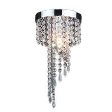 Lámparas led de cristal cuadradas para arañas LED, candelabro de alta potencia para restaurante, pasillo, E14, a la moda 2024 - compra barato