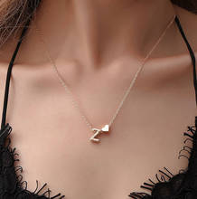 Oly2u Pendant Jewelry Fashion Dainty Tiny Heart Initial Necklaces Name Letter Choker Necklaces for Women 2024 - buy cheap