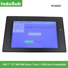 MT4404T HMI 7" TFT 800*480 7 inch 1 USB Host Expandable memory with Free Programming Cable Original New in box 2024 - buy cheap