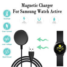 Беспроводное зарядное устройство ipega для Samsung Galaxy Watch Active 2, беспроводная бесконтактная зарядная док-станция, индукционное зарядное устройство, магнитный приемник 2024 - купить недорого