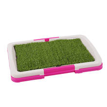 SOLEDI Pet Toilet Pad Grass Mat Indoor Tray Potty Litter Urinary Dog Supply Home Pet Accessories Pet Mat Training Tray For Home 2024 - buy cheap