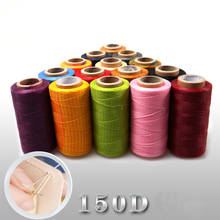 Leather Sewing Waxed Thread Cord Leather Craft String Dacron Line Thread Leather Stitching Tool DIY Material 0.8mm 150D260Meters 2024 - buy cheap