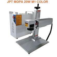Good quality MOPA marking machine JPT 20W 30W M1 metal fiber laser marking machine benchtop marking machine for watch metal 2024 - buy cheap