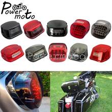 Luz LED trasera de freno para motocicleta, para Harley Sportster, Softail, Fat Bob, Street Glide, Road King 2024 - compra barato