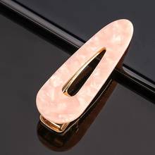 1 PC Women Acrylic Hollow Water Drop Rectangle Hair Clips Tortoise Shell Hairpins Barrettes Acetate Headband Hair Accessories 2024 - buy cheap