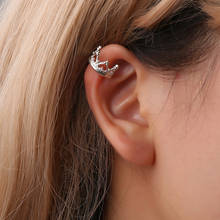1Pc New Small Crown Ear Cuff Cartilage Ear Clip for Women No Hole Earcuff Vintage Hollow Ear Wrap Earcuff Clips Jewelry E332 2024 - buy cheap