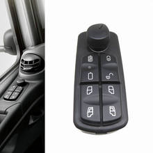 Botão de controle para janela de carro, oem 0045455913, funciona com o interruptor de janela elétrica de mercedes benz 2024 - compre barato