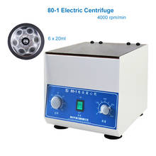 80-1 Electric Centrifuge Laboratory Medical Practice Machine PRP Serum Separation 4000rpm Desktop Lab Centrifuge With 20ml Tubes 2024 - buy cheap