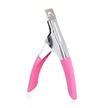 Professional Nail Art Clipper Special type U word False Tips Edge Cutters Manicure Colorful Stainless Steel Nail Art Tools #S 2024 - buy cheap