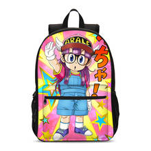 Dr. Slump-mochilas escolares de Arale para niñas, morrales de dibujos animados para estudiantes, mochilas escolares para niños, venta al por mayor 2024 - compra barato