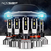 NOVSIGHT-bombillas LED para faro delantero de coche, Bombilla antiniebla DE 8000LM, 9005 K, H11, 9006, HB3, 9012, HB4, 6500, H1, H3, H4, H7, H8, H9 2024 - compra barato