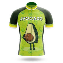 SPTGRVO Funny Cycling Mens Jerseys Avocado Short Sleeves Ciclismo Mountain Bike Jersey Quick Dry Professional Bicycle Shirt Tops 2024 - buy cheap
