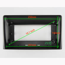 10.1 inch Fasxia Car Audio Frame Car Radio Fascia,gps navigation fascia panel is suitable 2020 ROVER MG ZS 2024 - buy cheap