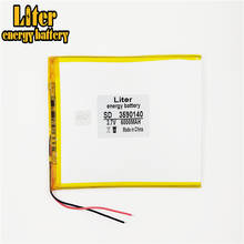 Good Qulity 3.7V,6000mAH 3590140 Polymer lithium ion / Li-ion battery for tablet pc BANK,GPS,mp3,mp4 2024 - buy cheap