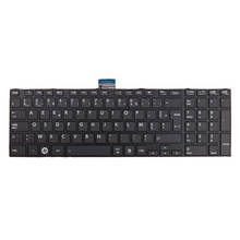 Teclado de repuesto con marco para ordenador portátil Toshiba Satellite Pro, con diseño francés, C850, C855, C850D, C870, L850, L855 2024 - compra barato