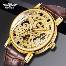 Reloj de pulsera mecánico para hombre, cronógrafo masculino de estilo militar, de lujo, color dorado 2024 - compra barato