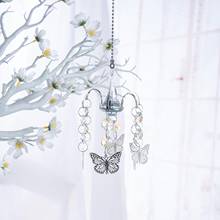 Outdoor Window Rhinestone Sparking Pendant Pendant Wind Chime Hanging Bell Garden Decoration Hanging Ornament Home Garden Decor 2024 - buy cheap