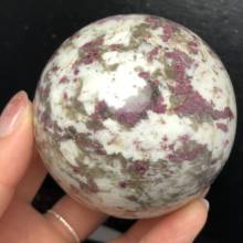 66mm Big Size Beautiful Natural Crystal Stone Sphere Ball Gemstone Great for Meditation Home Decoration Chakra Reiki Stone 2024 - buy cheap