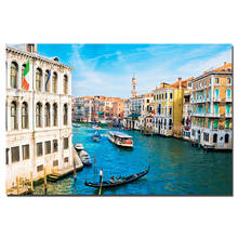 Venice Italy Cityscape Poster Canvas Painting For Home Decor Wall Art Pictures For Living Room 2024 - buy cheap