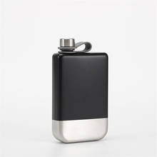 9oz Outdoor portable 304stainless steel hip flask travel whiskey alcohol liquor bottle flagon for Whisky Bottle 2024 - купить недорого
