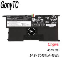 GONYTC 45N1703 Genuine Original X1 45N1700 45N1701 45N1702 Laptop Battery For Lenovo ThinkPad X1 Carbon Gen 3 Series 4ICP5/58 2024 - buy cheap