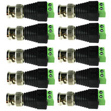 Bnc conectores para câmera ahd câmera cvi câmera tvi cctv câmera coaxial/cat5/cat6 cabos 2024 - compre barato