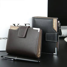 Baellerry Brand Wallet Men Leather Men Wallets Purse Short Male Clutch Leather Wallet Mens Money Bag Quality Guarantee 2024 - buy cheap