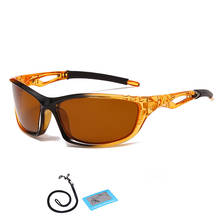 Óculos de sol translúcido para pesca, óculos esportivo com lentes polarizadas para homens e mulheres, visão noturna para dirigir, acampamento e caminhada 2024 - compre barato