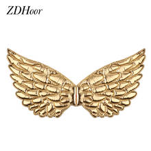 US STOCK Angel Wings Kids Children Metallic Wings Halloween Cosplay Party Costume Props for Photography Masquerade Accessory 2024 - buy cheap