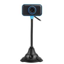 Веб-камера гибкая USB 2,0 480P видеокамера компьютер ПК Цифровая веб-камера с микрофоном 2024 - купить недорого