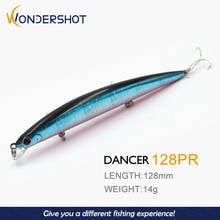 Wondershot A11 128mm 14g Jerkbait Wobblers Fishing Minnow Lures Fresh Salt Water Artificial Hard Bait  For Pike And Bass 2024 - buy cheap