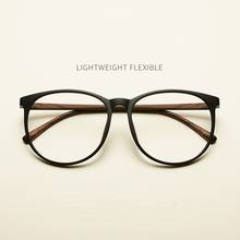 Óculos de miopia, óculos vintage para homens e mulheres, armação de óculos de tamanho grande com índice de 1.56, lente ótica de visão distante negativa-100 -150 -200 2024 - compre barato
