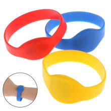 1pc 125khz EM4100 TK4100 Wristband RFID Bracelet ID Card Silicone Band Read Only Access Control Card 3 Colors 2024 - buy cheap