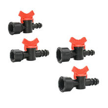 1/2 3/4 Female to 16mm 20mm hose Garden Tap Irrigation valve 1/2 3/4 Garden Hose barb miniature valve crane 20pcs 2024 - buy cheap