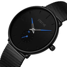 New Top Brand Luxury Mens Watches Ultra Thin Quartz Waterproof Sport Watch Men Fashion Casual Wrist Watch Relogio Masculino 2024 - buy cheap