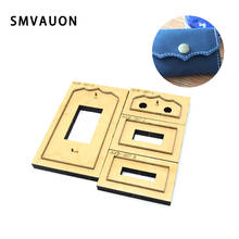 Key Case Wooden Die Cut Diy Card Bag Coin Purse Leather Mould Punch Tools Suitable For Die Cutting Machine 2024 - buy cheap