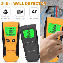 3 In 1 Metal Detector Find Metal Wood Studs AC Voltage Live Wire Detect Wall Scanner Electric Box Finder Wall Detector 2024 - buy cheap